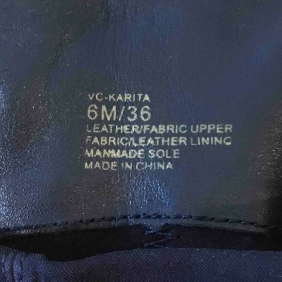 Vince Camuto Karita Riding Boots Black Tall 6 - Picture 7 of 8